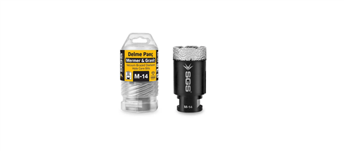 SGS MERMER GRANİT DELME PANÇ M14-20 MM